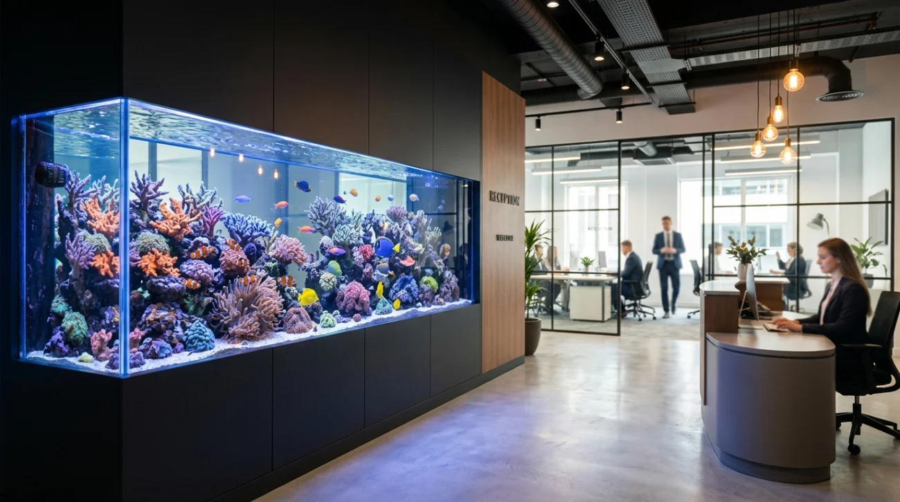 Aquarium office and commercial
