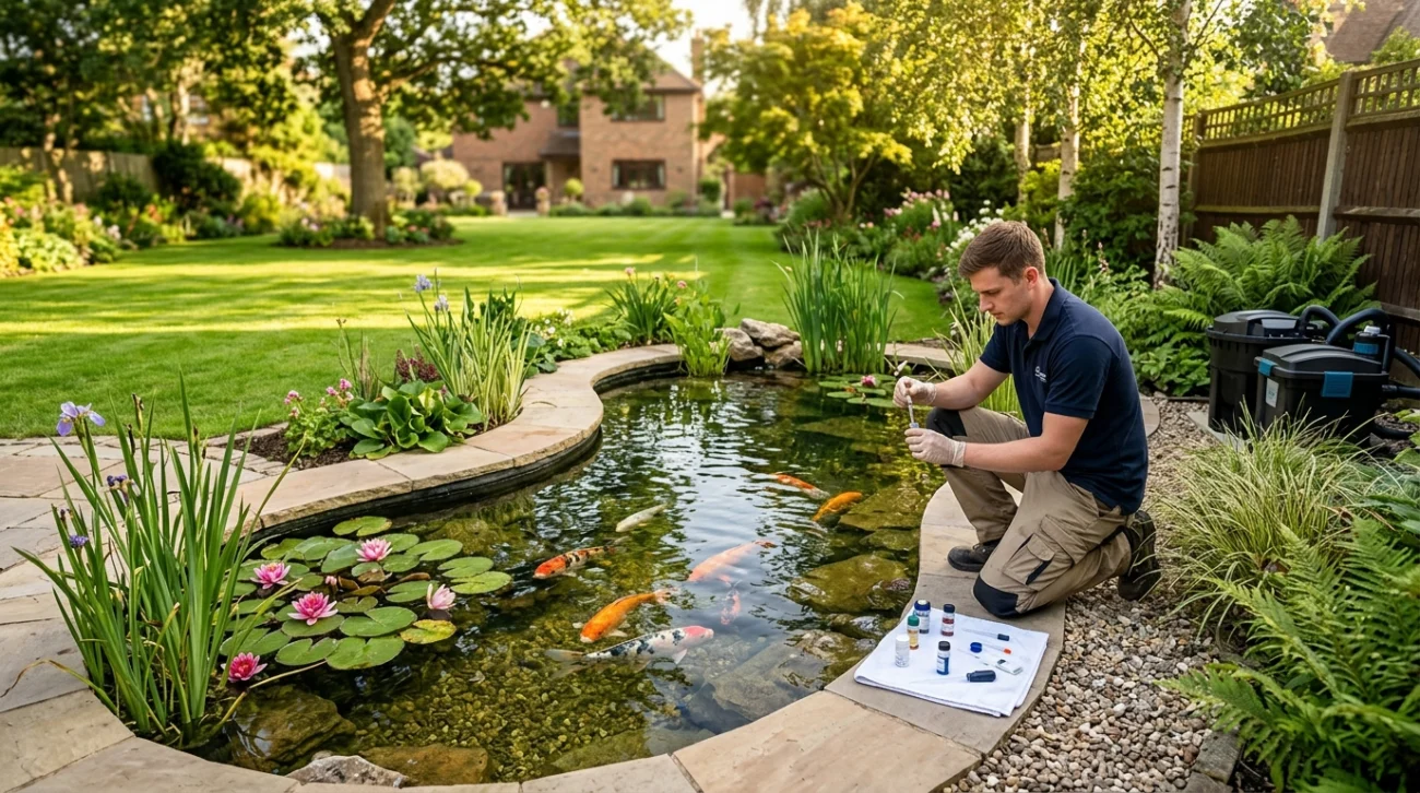 Pond and maintenance