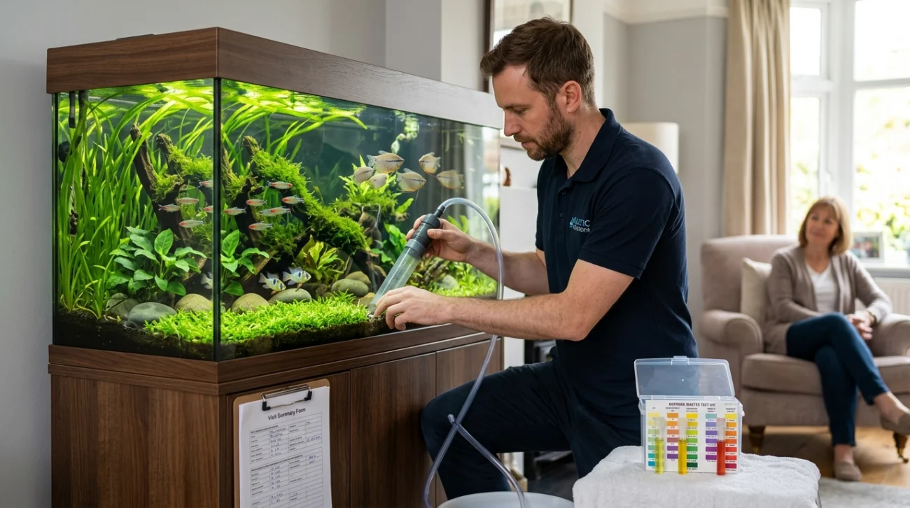 Tropical fish tank